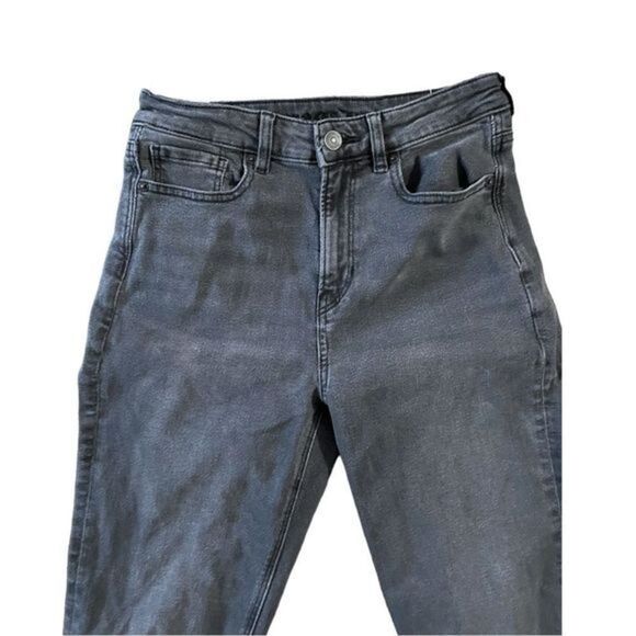 American Eagle Outfitters Mom Jean Size 4 Black Wash - Picture 4 of 11